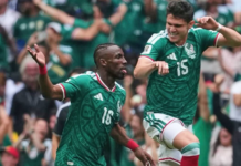 México pisó fuerte en el debut y venció a Sudáfrica por 2 a 0
